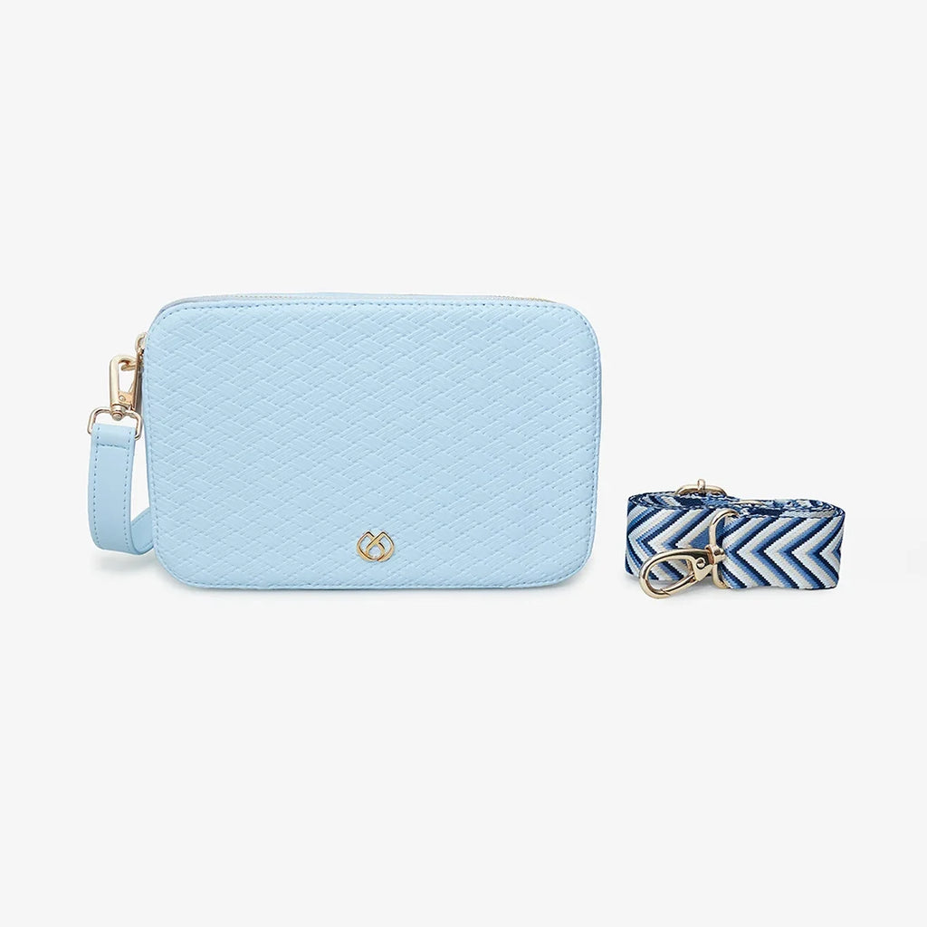 Bandolera Essen Azul Celeste