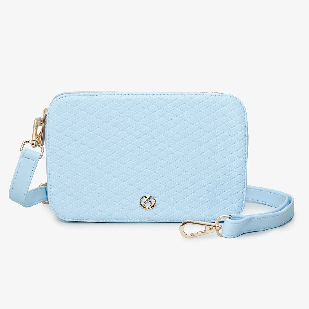 Bandolera Essen Azul Celeste