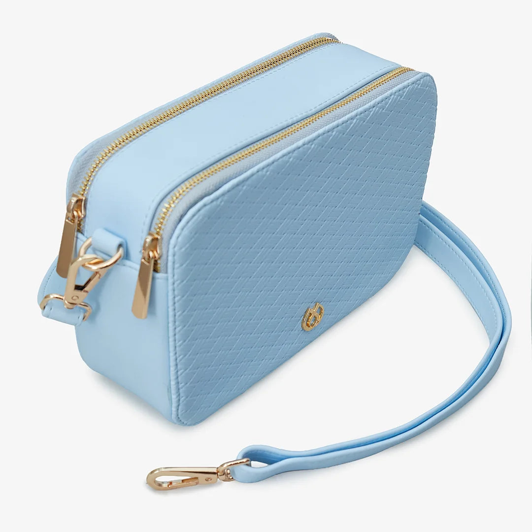 Bandolera Essen Azul Celeste